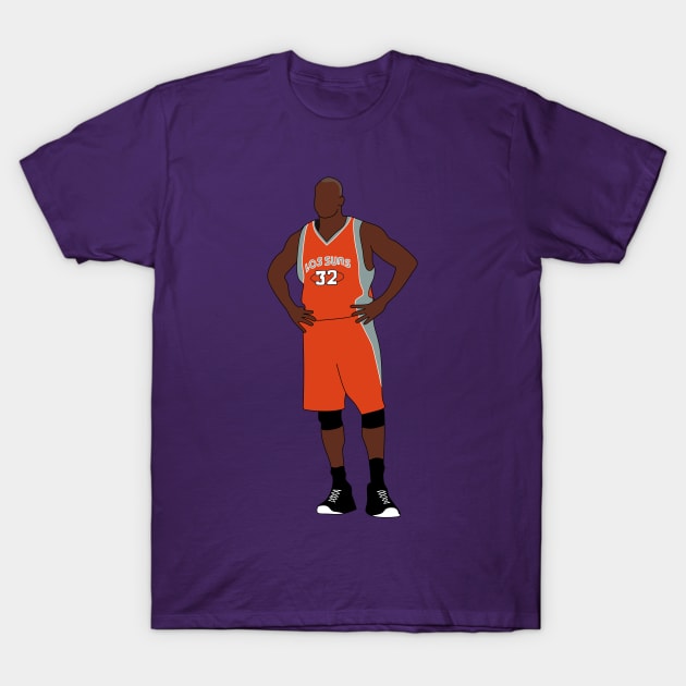 shaq suns 32 T-Shirt by rsclvisual